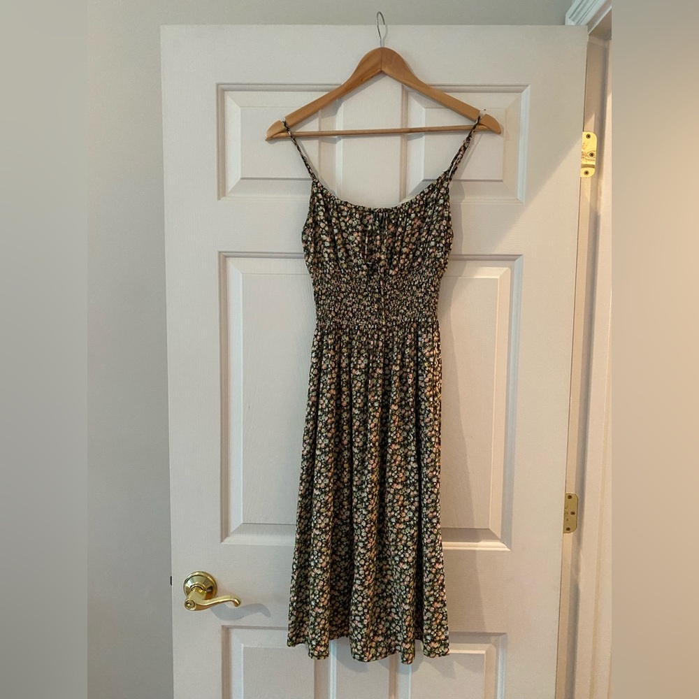 Floral midi dress